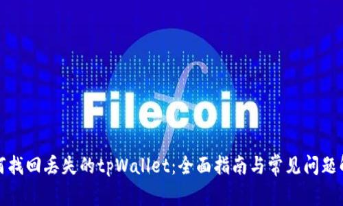 如何找回丢失的tpWallet：全面指南与常见问题解答
