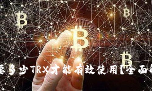 : tpWallet需要多少TRX才能有效使用？全面解析与实操指南