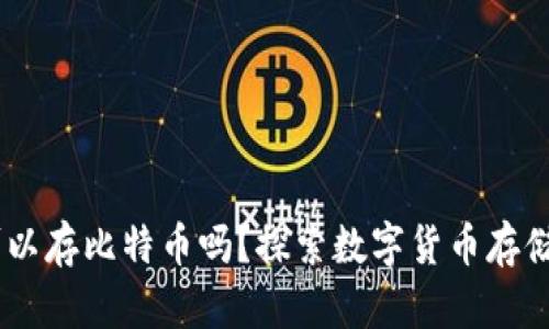 USDT钱包可以存比特币吗？探索数字货币存储的各类选项